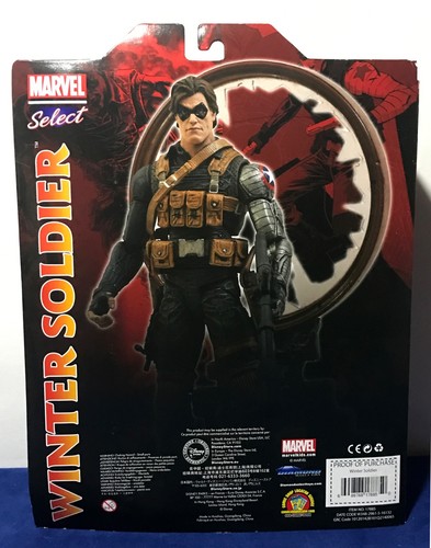 New - WINTER SOLDIER - 7.5" Action Figure - MARVEL SELECT - Diamond DISNEY - 第 3/8 張圖片
