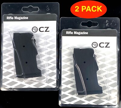 CZ 455 457 512 22 WMR Mag 17 HMR 10 rd Polymer Magazine 2 PACK - 12011