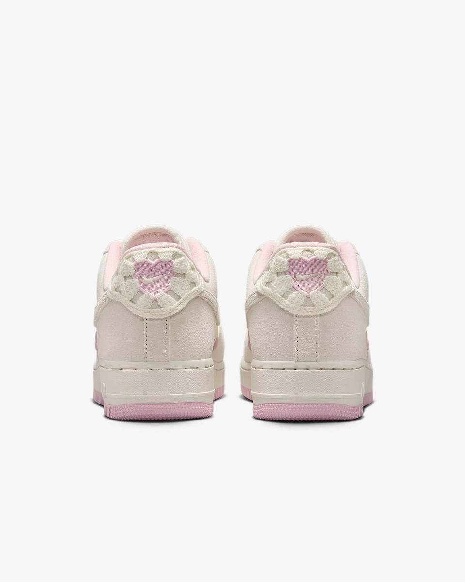 HV5992-111 Nike Women's Air Force 1 '07 LX Valentine's Day