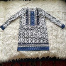 LOFT Kaleidoscope Floral Mosaic Shift Dress