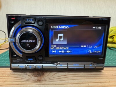ALPINE iXA-W404J 2DIN Car Audio 4.3 in AUX RCA USB Operation