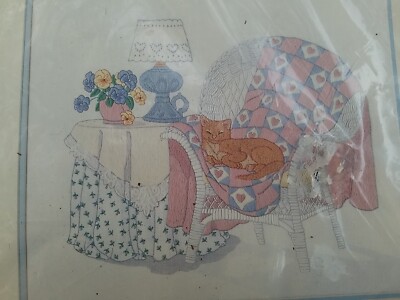 Kit De Broderie & Point De Croix – From The Heart Chair Crewl