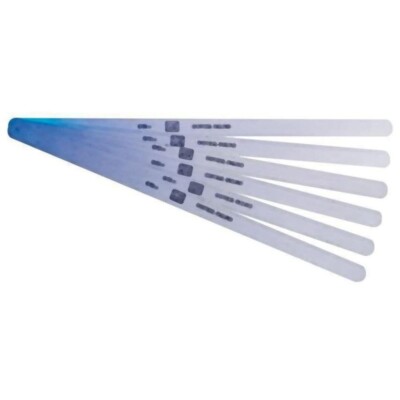 10x Moore & Wright 12'' Fühlerstreifen 0,0015'' Teilenr. 12600015