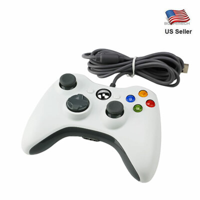 Wired USB Gamepad Controller Joystick For Xbox 360 PC Windows 7 8 10