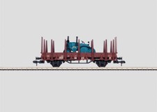 Märklin 58237 Scala 1 Carro Merci Vagone senza Sponde Lafayette Trattore Ovp