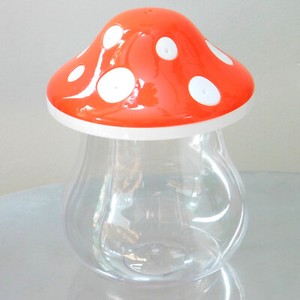 Clear Toadstool Mushroom Jumping Spider Enclosure Habitat Bug Catcher Screw Lid