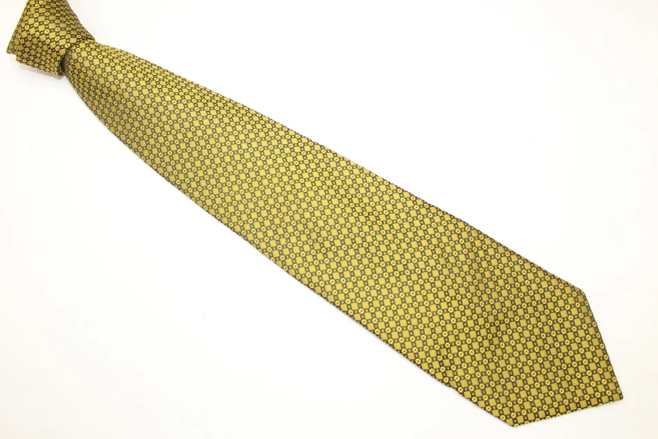 Gravata de seda UNGARO feita na Itália F50682 - Imagem 2 de 4