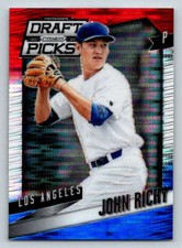 2014 Panini Prizm Prizms Red White and Blue Pulsar #94 John Richy (ref 200440)
