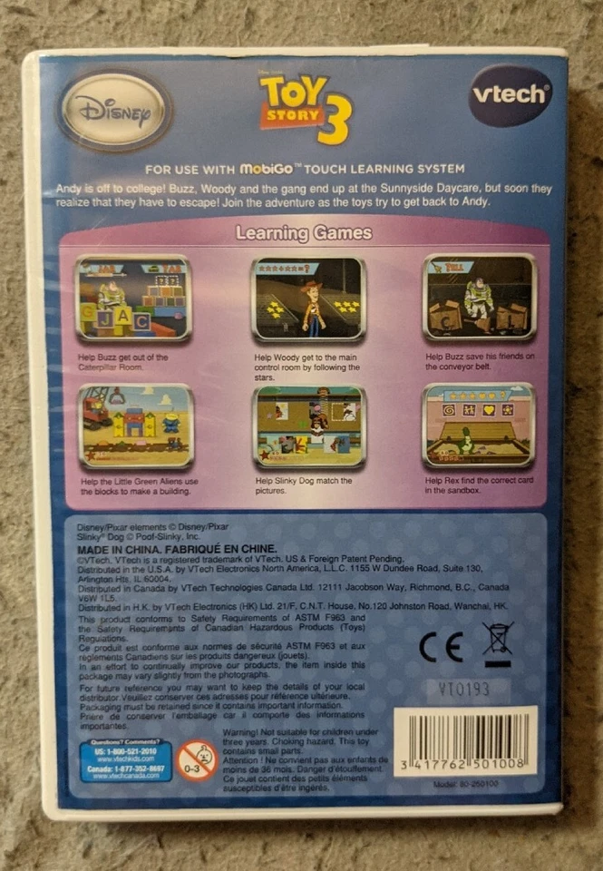 Toy Story 3 [VTech MobiGo] with Case - Image 2 of 3