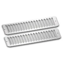 Hood Air Intake Trim for 1988-2019 Mack CH - Polished Stainless Steel