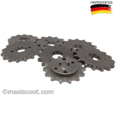 CROWN 13 TEETH AM6 X CHAIN 428 MOTOFORCE RIEJU 50 RS 2 NAKED 2005-2014