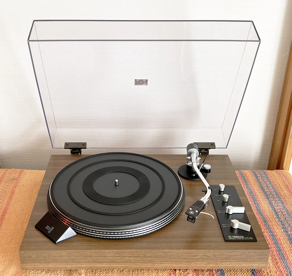 Yamaha YP-511 Direct Drive Record Player Turntable Confirmed Excellent Operation - image 4 of 4