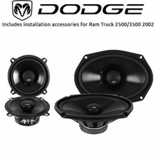 Dodge Ram Truck 2500/3500 2002 Factory Speaker Replacement NVX Speakers