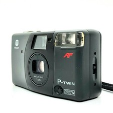 RARE NEAR MINT Minolta P-TWIN Point Shoot 35mm Film Camera From JAPAN 1029