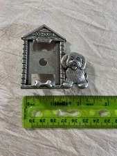 AMC Doghouse Dog House Picture Frame Pewter K