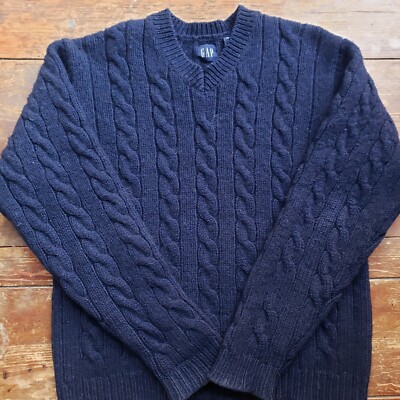Wool pullover knit (NAVY) Mサイズ ttt msw｜ファッション