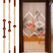 90x175CM Wooden Beaded Bamboo Door Curtain Ha...