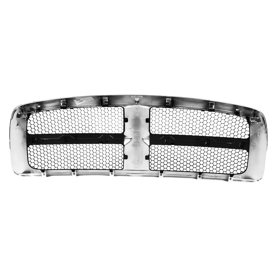 For 2002-2005 Dodge Ram 1500 Grille Assembly Chrome Frame Honeycomb Inserts Foto 2 de 4