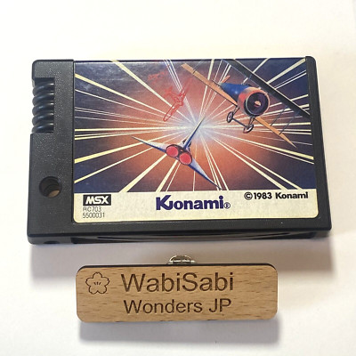 KONAMI MSX ROM Time Pilot JAPAN Vintage Video Game Rere 1983