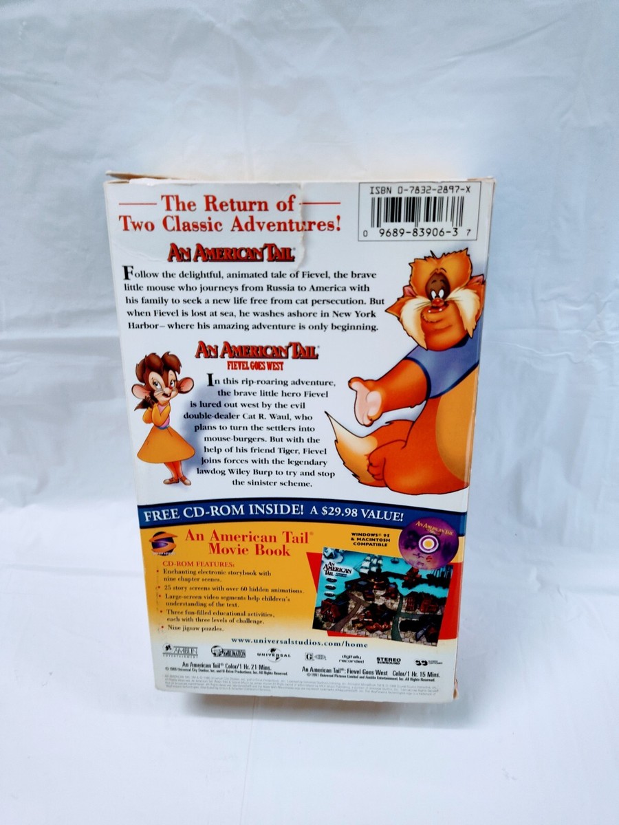 An American Tail Double Feature (VHS, 1986) Steven Spielberg