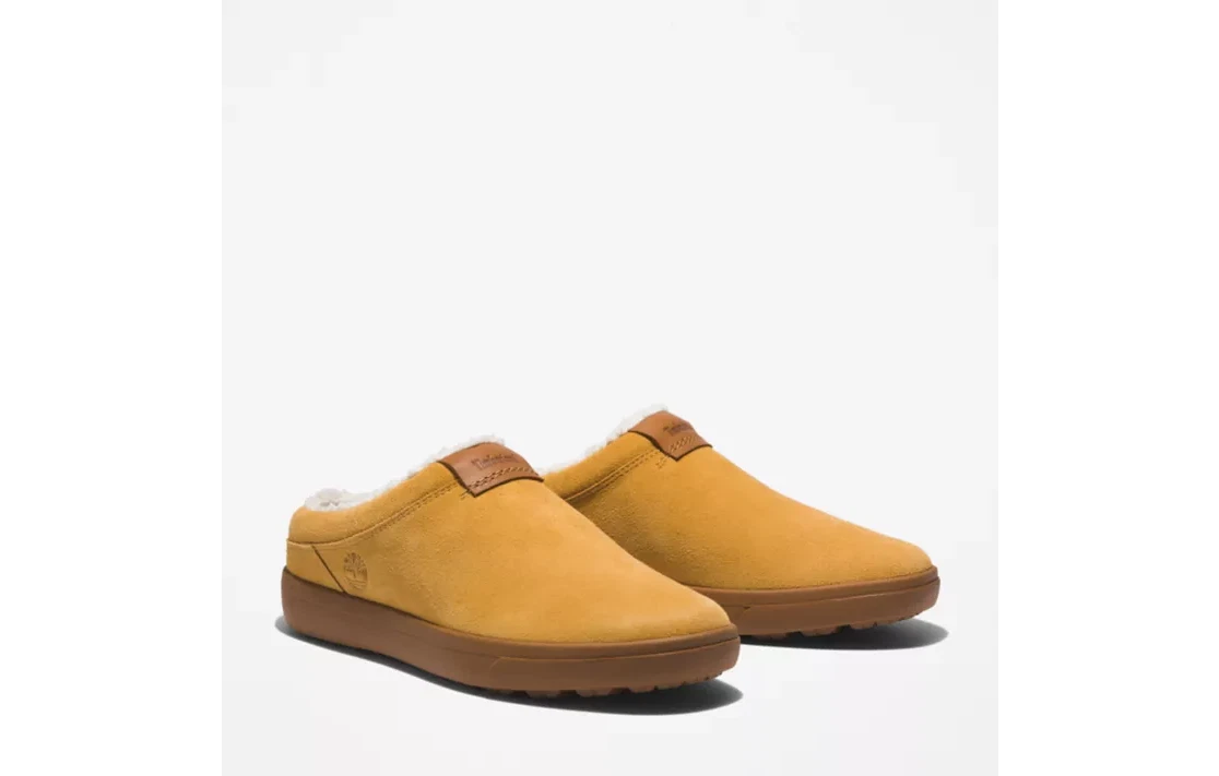 Kollegium befolkning Pålidelig TIMBERLAND MEN&#039;S ASHWOOD PARK LEATHER SLIPPERS WHEAT SUEDE A41DX ALL  SIZE | eBay