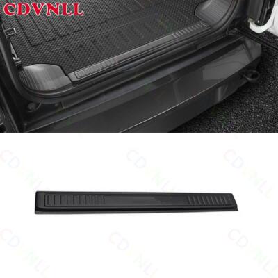 For Land Rover Defender 20-24 Black Steel Rear Bumper Protector Sill Plate Decor