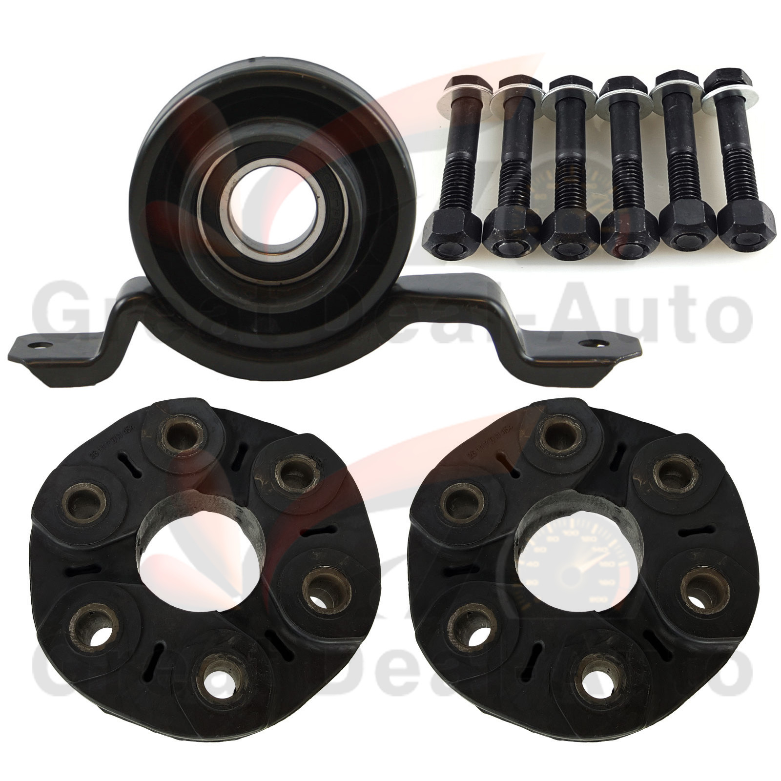 2 Driveshaft Couplings + Centre Bearing FOR Holden Commodore VX VY VZ