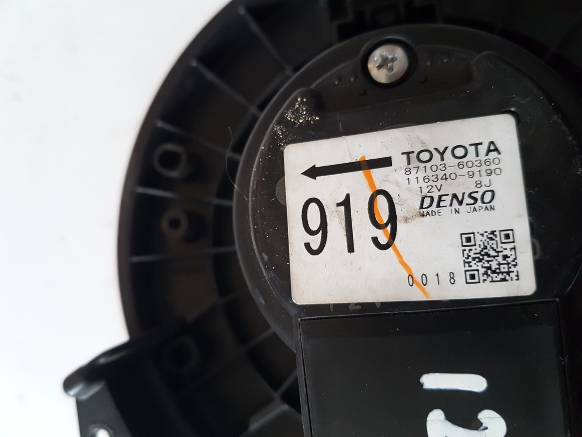 TOYOTA LAND CRUISER J120 2008 HEATER MOTOR BLOWER FAN OEM  