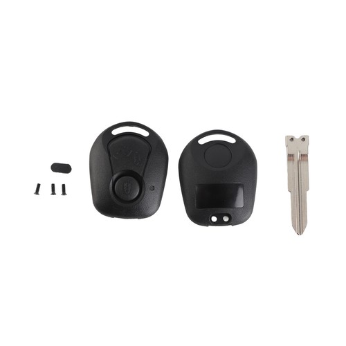 2 Button Key Fob Clamshell Car Remote Control Key Fob Clamshell Case Black - Picture 13 of 22