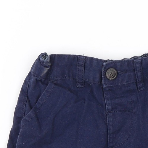 Pep&Co Boys Blue Cotton Blend Cropped Trousers Size 3-4 Years - Picture 5 of 12