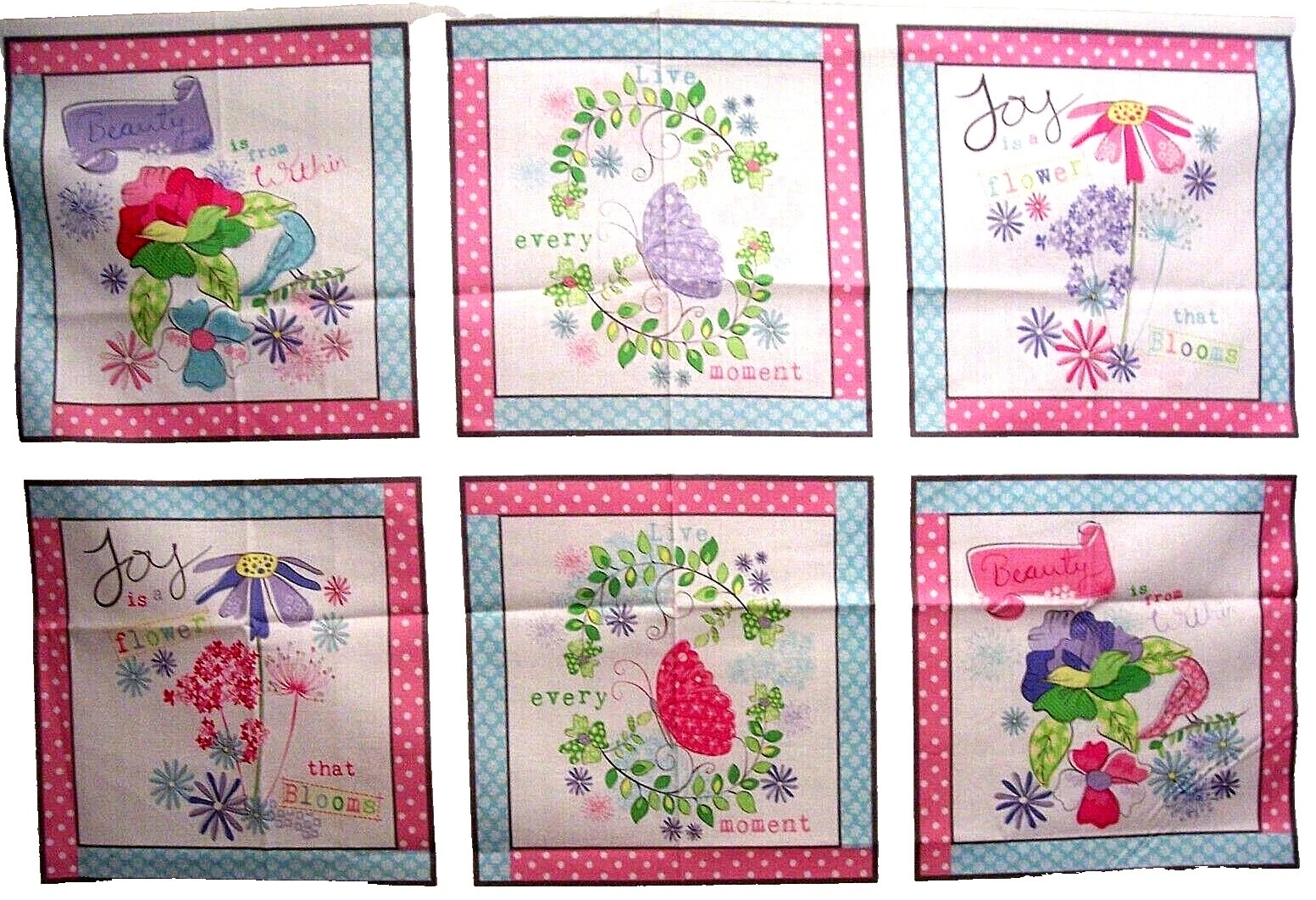 Paneles de tela belleza Multicolor