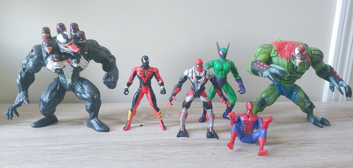 Spiderman Marvel collection toy lot action figures 1996