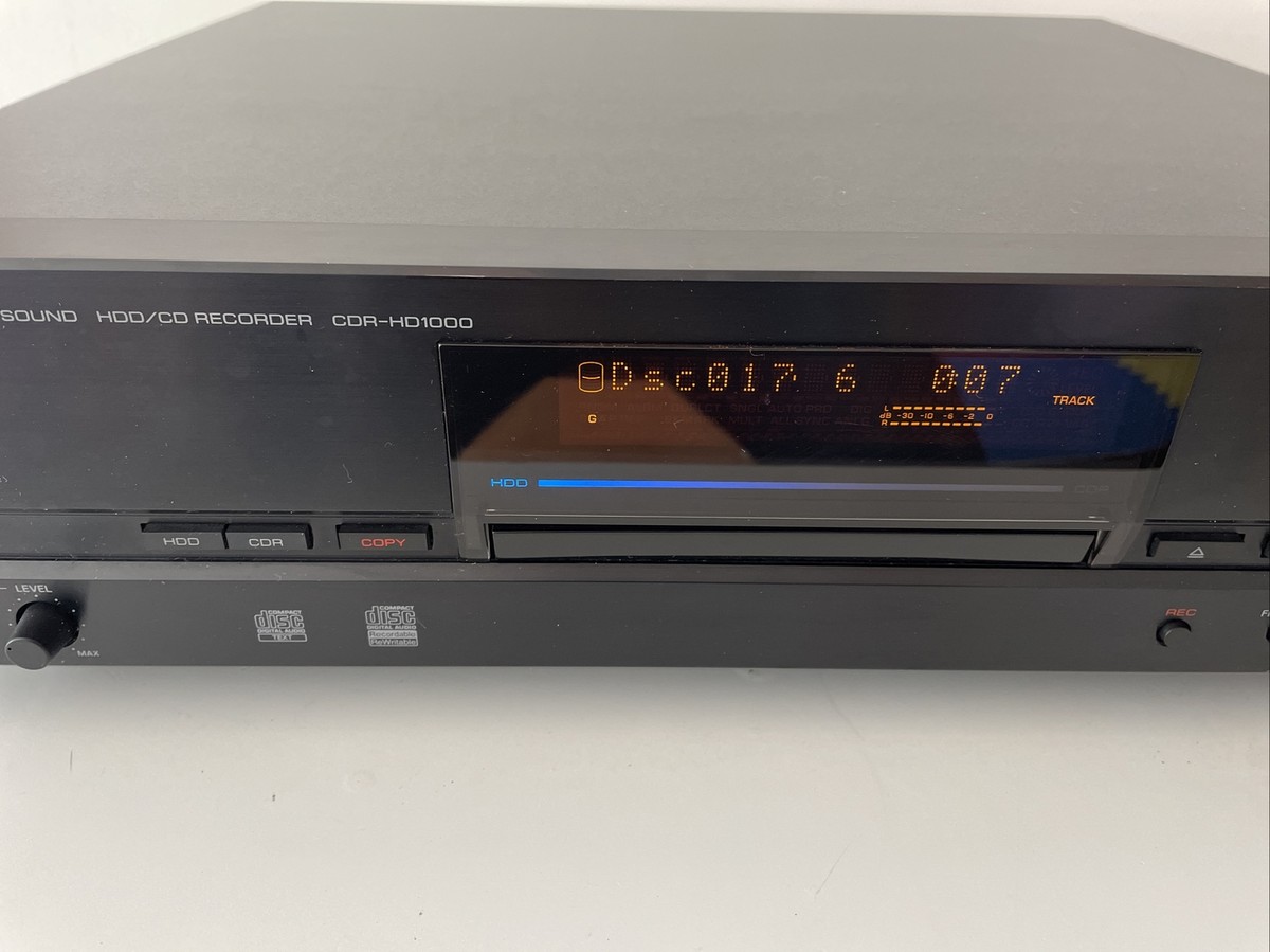 YAMAHA ヤマハ HDD/CDレコーダー CDR-HD1000 YAMAHA CDR-HD1000 HDD/CD Recorder 音響機材 オーディオ ヤマハ