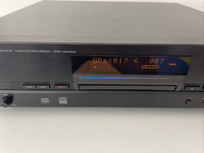 YAMAHA ヤマハ HDD/CDレコーダー CDR-HD1000 Yamaha CDR-HD1000 HDD/CD Recorder Black with remote and