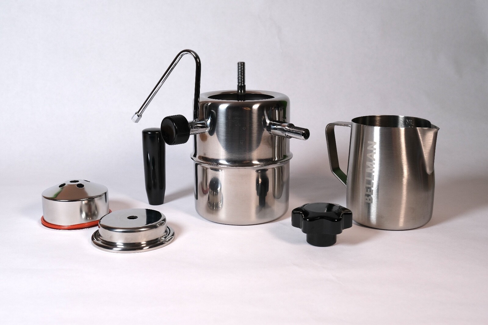 BELLMAN Stovetop CX25S Milk Steamer Frother Excellent Condition w