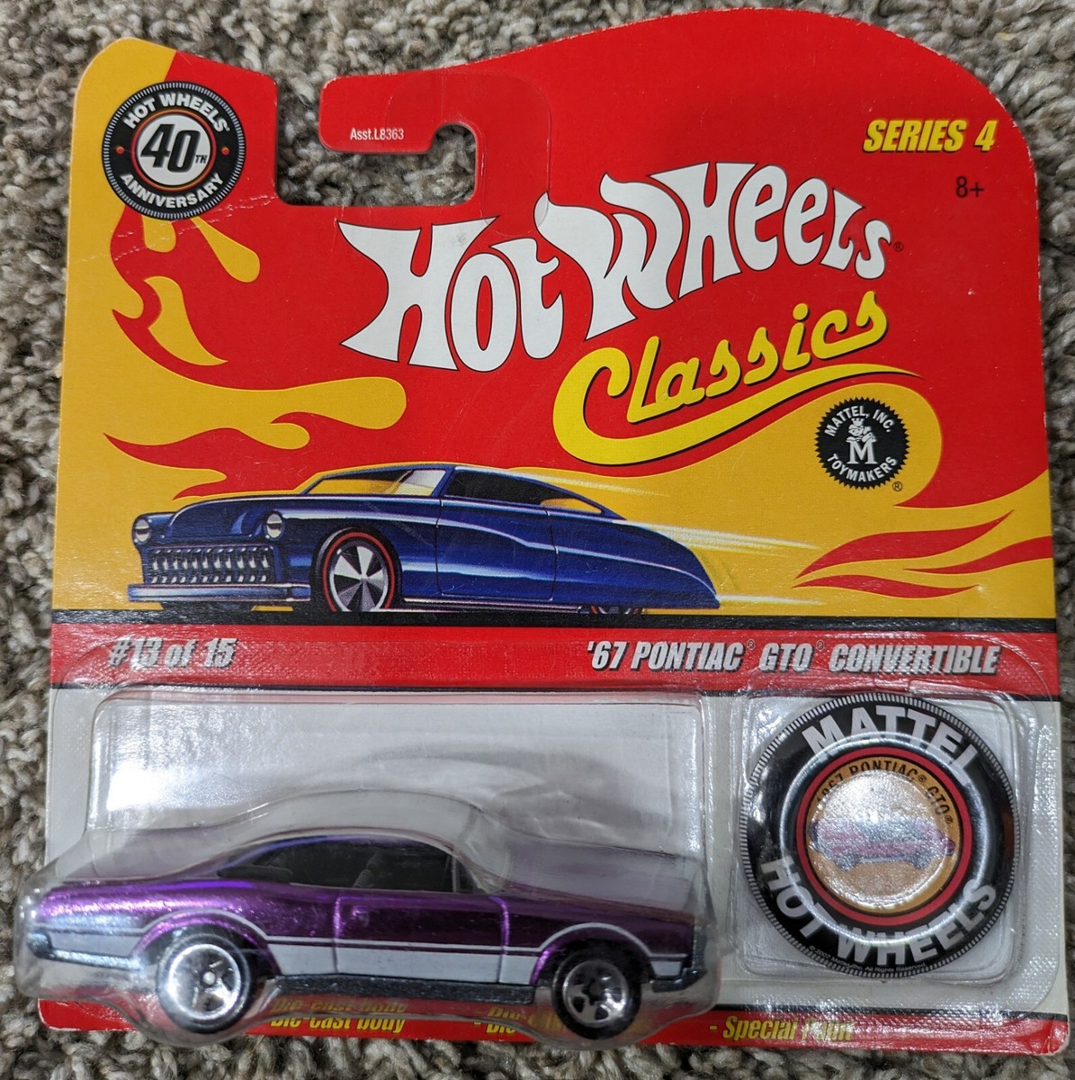 40th Anniversary Hot Wheels Classics #13 Of 15 '67 Pontiac