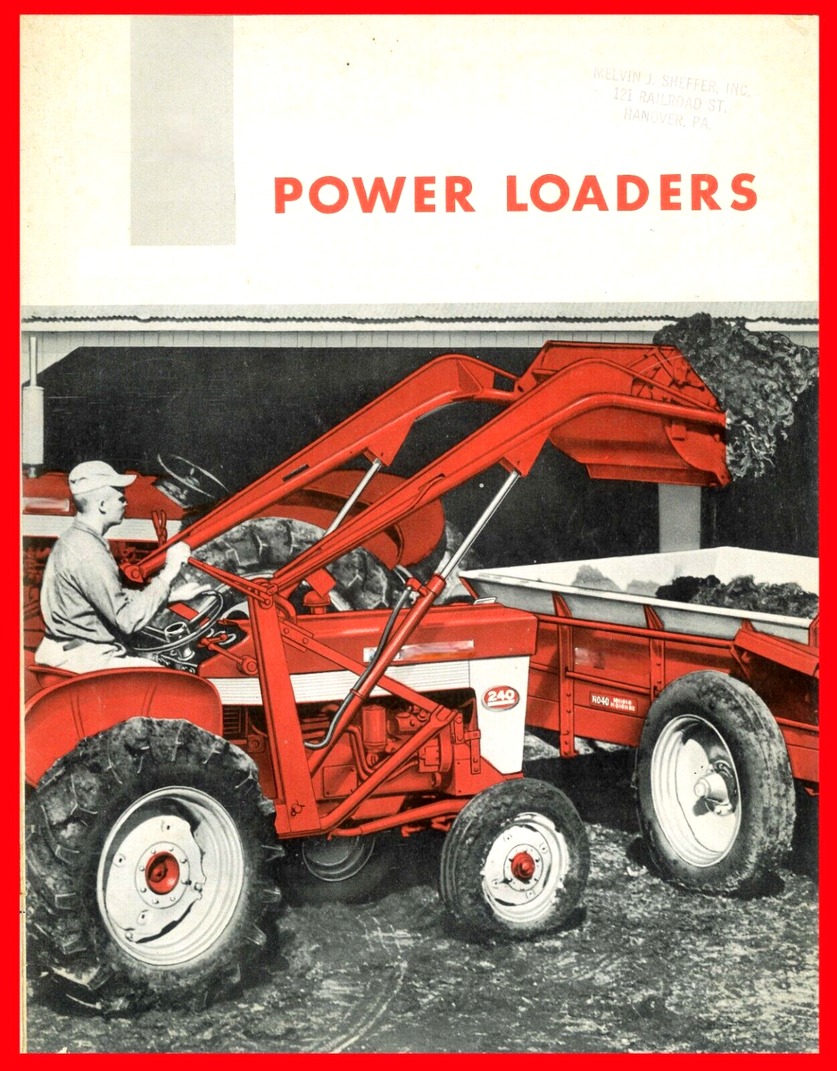 IH Power Loaders Farmall International Tractors Brochure 240 340 460 560  B-275
