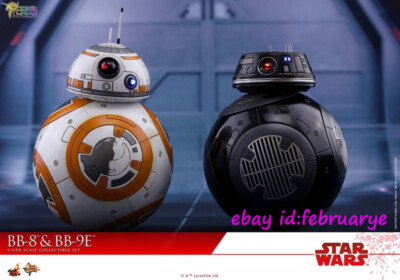 Hot Toys 1/6 Mms442 Star Wars: BB-8 And BB9E Suit Action Figures