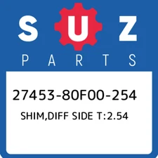 27453-80F00-254 Suzuki Shim,diff side t:2.54 2745380F00254, New Genuine OEM Part