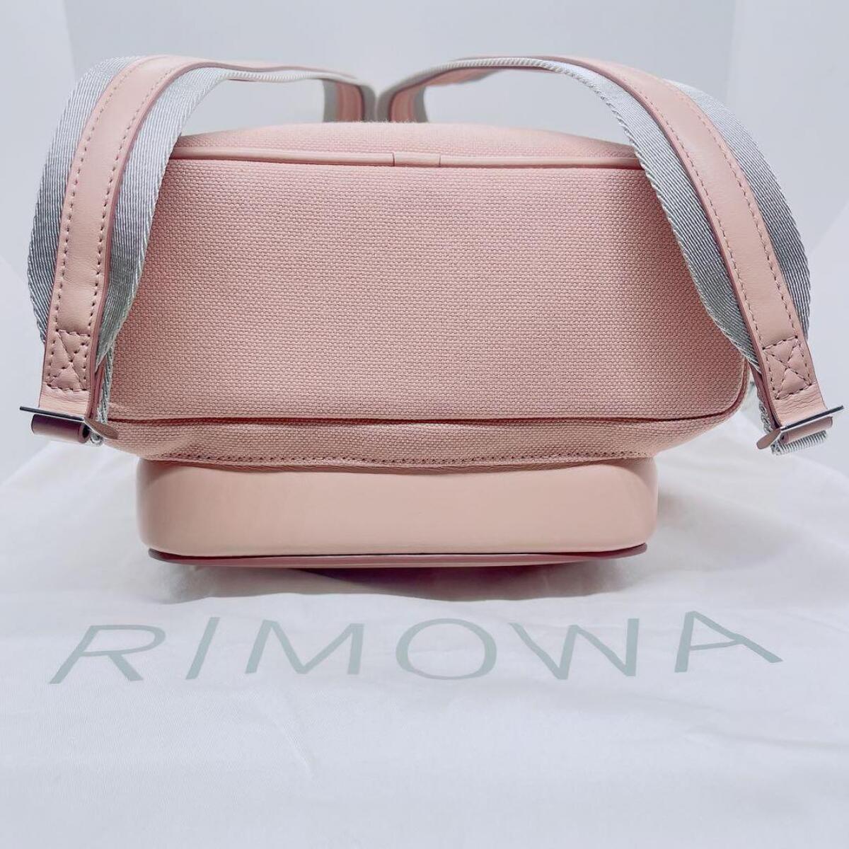 RIMOWA NEVER STILL Backpack DESERT ROSE Pink Leather 12 x RIMOWA NEVER STILL Backpack DESERT ROSE Pink Leather 12 x
