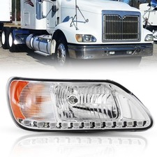 LED Headlights Assembly for 2003-2007 International 9200-9900  With Turn S