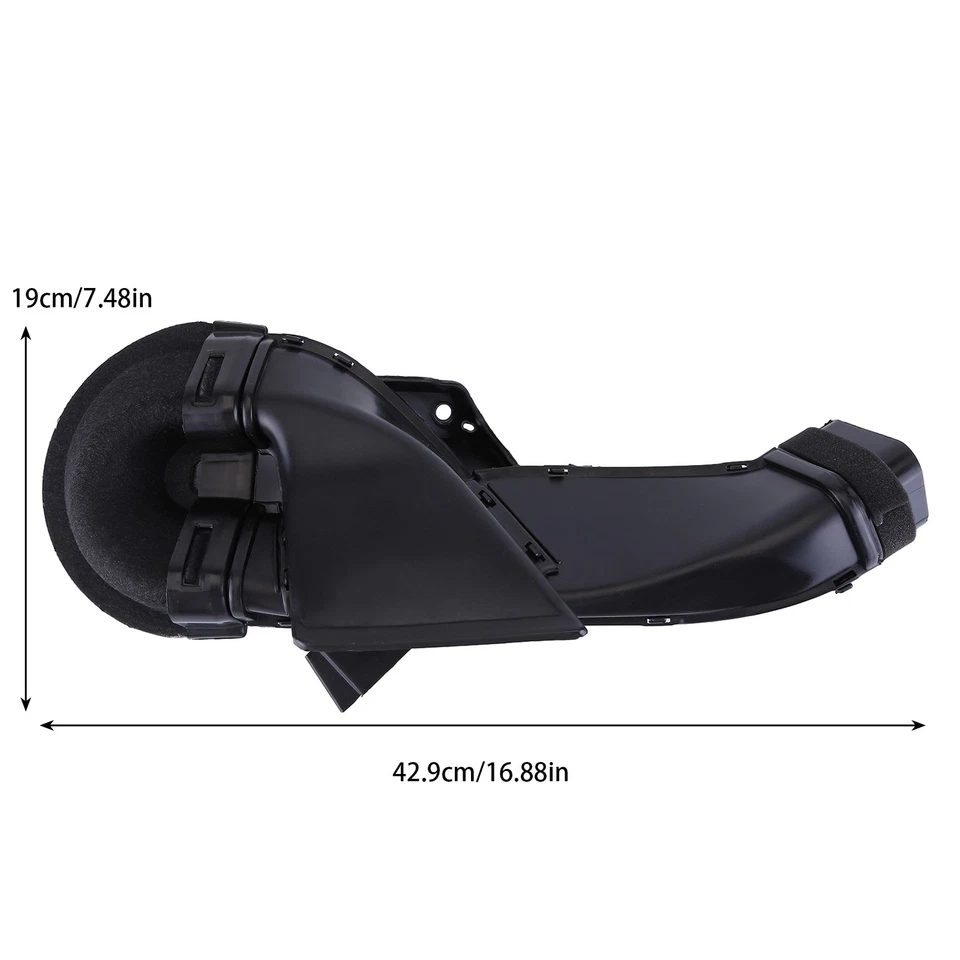 New Black 17751-0T210 Air Intake Inlet Tube Pipe For Toyota Corolla 2017-2019 US - Image 3 of 4