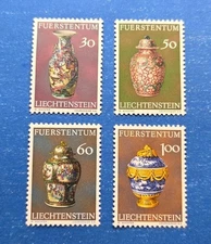 Liechtenstein Stamps, Scott 545-548 Complete Set MNH