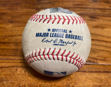 Pirates vs Giants Game Used Baseball 8/13/2022 Tyler Beede to LaMonte Wade MLB