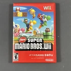 New Super Mario Bros Wii Nintendo Wii Complete CIB Tested