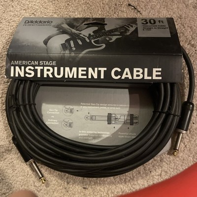 D'Addario Planet Waves American Stage Instrument Cable 30 ft.