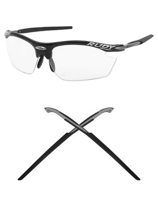 Titanium Temples Arms For with Rudy Project Rydon Sunglasses - Titanium