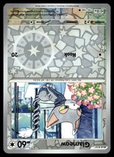 Glameow 116/142 Pokemon Card Stellar Crown 60 HP Common Rev Holo LP PW