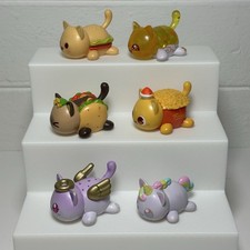 6 Aphmau Mystery MeeMeows Lot French Fry Taco Cheeseburger Angel Vinyl Figures