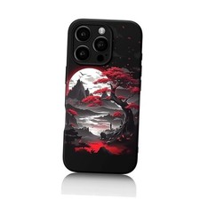 for iPhone 16 Pro Max Case Anime Compatible with iphone 16 pro max Black